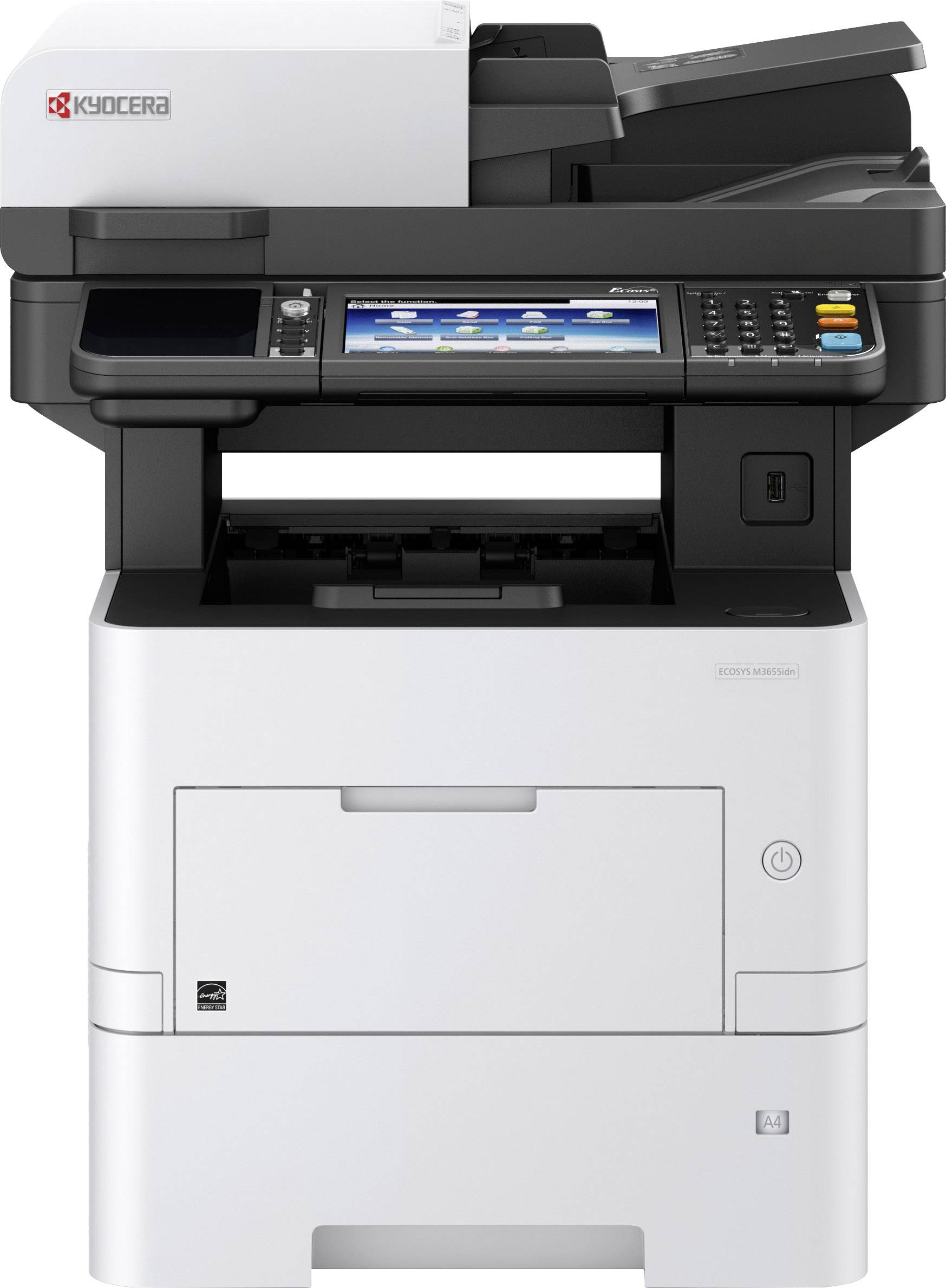 Kyocera ECOSYS M3655idn Multifunktionsdrucker Laser SchwarzWeiß A4 Drucker, Scanner, Kopierer