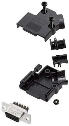 Amphenol L17D45PK-P-25-L77DB25SST D-SUB Buchsenleisten-Set 45 ° Polzahl: 25 Schrauben 1 St.