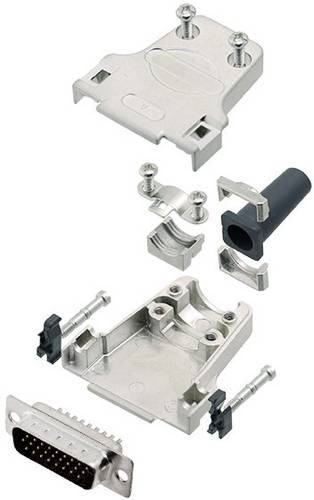 Amphenol L17DTZF15-RG+L717HDA26P D-SUB Stiftleisten-Set 180 ° Polzahl: 26 Lötkelch 1 St.