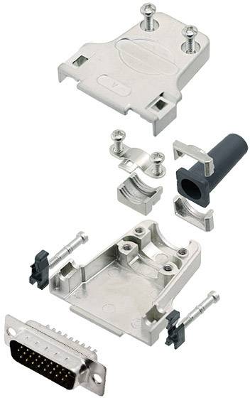 Amphenol L17DTZF15-RG+L717HDA26P D-SUB Stiftleisten-Set 180 ° Polzahl: 26 Lötkelch 1 St.