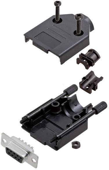 Amphenol L17DTPK-P-15+L77SDA15S D-SUB Buchsenleisten-Set 180 ° Polzahl: 15 Lötkelch 1 St.