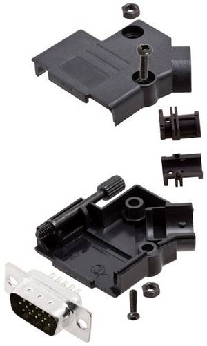 Amphenol L17D45PK-P-15+L717HDA26P D-SUB Stiftleisten-Set 45 ° Polzahl: 26 Lötkelch 1 St.