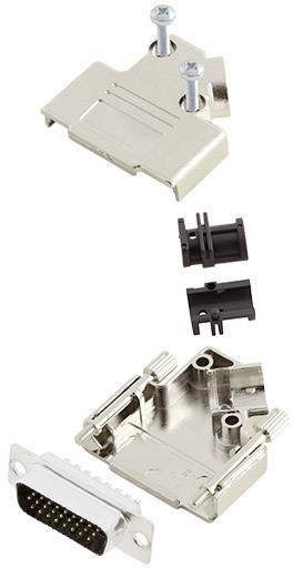 Amphenol L17D45PK-M-15+L717HDA26P D-SUB Stiftleisten-Set 45° Polzahl: 26 Lötkelch 1St.