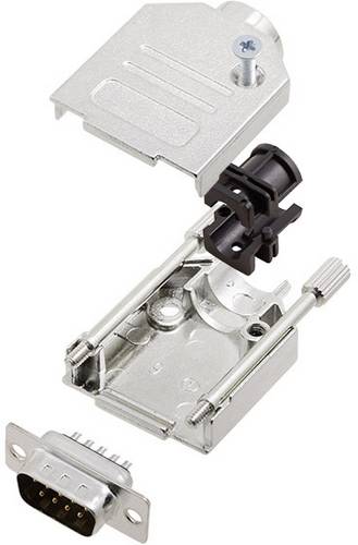 Amphenol L17DTZK09+L717SDE09P D-SUB Stiftleisten-Set 180 ° Polzahl: 9 Lötkelch 1 St.
