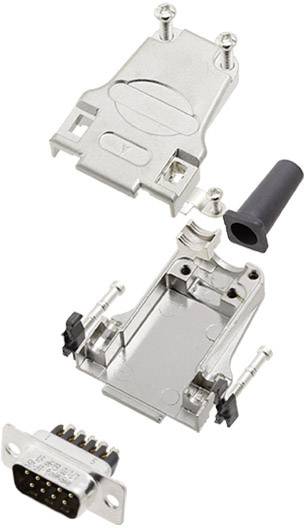 Amphenol L17DTZF15-RG+L717DA15PST D-SUB Stiftleisten-Set 180° Polzahl: 15 Schrauben 1St.