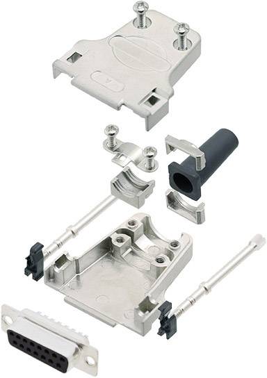 Amphenol L17DTZF25-LJS-RG+L77SDB25S D-SUB Buchsenleisten-Set 180 ° Polzahl: 25 Lötkelch 1 St.