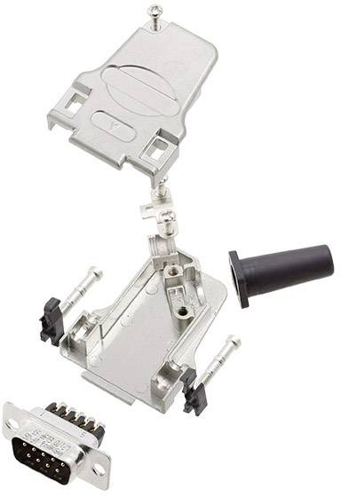 Amphenol L17D45ZF15-RG+L717DA15PST D-SUB Stiftleisten-Set 45 ° Polzahl: 15 Schrauben 1 Set