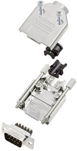 Amphenol L17DTPK-M-25+L717DB25PST D-SUB Stiftleisten-Set 180 ° Polzahl: 25 Schrauben 1 St.
