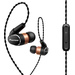 Pioneer SE-CH9T-K HiFi In Ear Kopfhörer In Ear High-Resolution Audio Schwarz, Kupfer