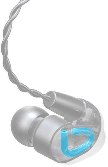 Pioneer SE-CH9T-K HiFi In Ear Kopfhörer In Ear High-Resolution Audio Schwarz, Kupfer