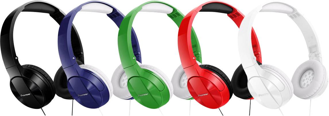 Pioneer SE-MJ503-K On Ear Kopfhörer On Ear Faltbar Schwarz