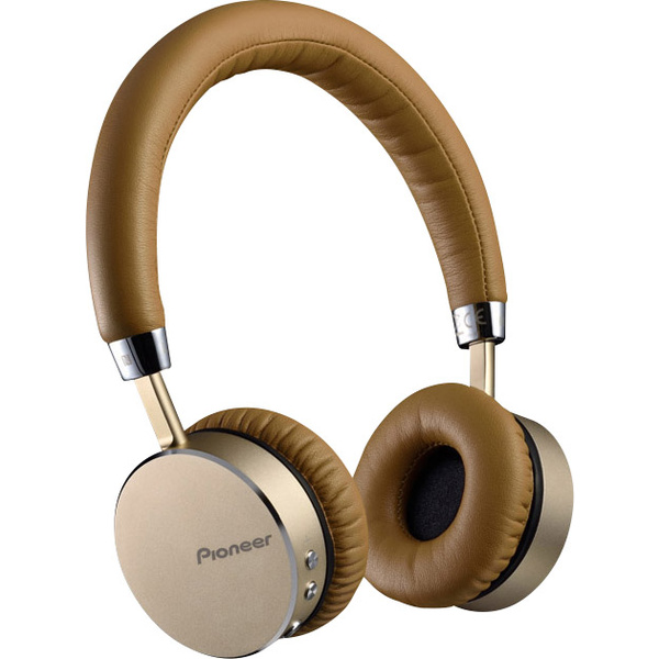 Pioneer SE-MJ561BT-T Bluetooth® Kopfhörer On Ear Headset, Lautstärkeregelung, NFC Braun