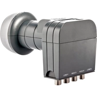 Fuba DEK 407 Quattro-LNB Teilnehmer-Anzahl: 4 Feedaufnahme: 40mm Grau Fuba DEK 407 Quattro-LNB Teilnehmer-Anzahl: 4 Feedaufnahme: 40mm Grau