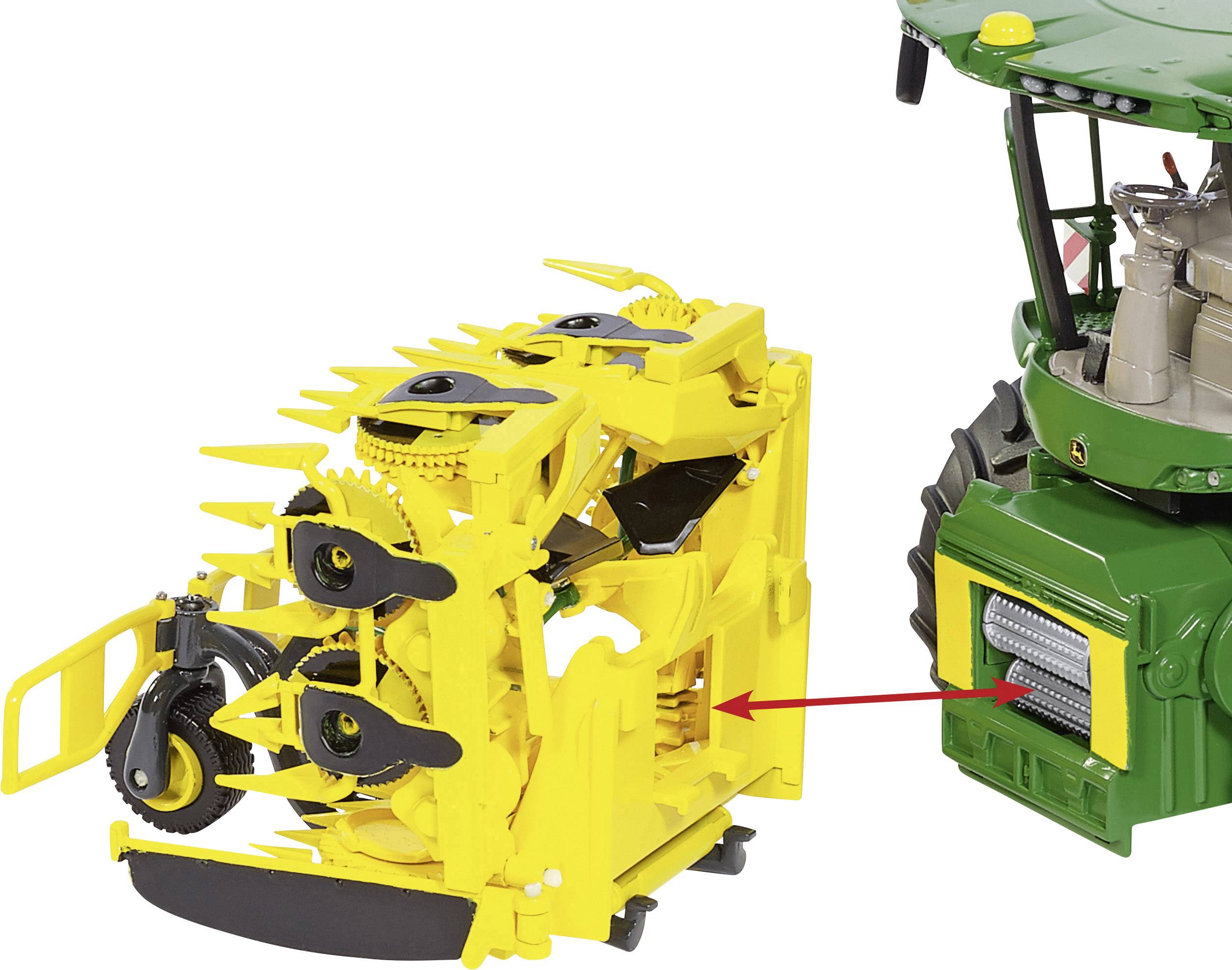 Wiking 077832 Spur 1 Landwirtschafts Modell John Deere Feldhäcksler 8500i