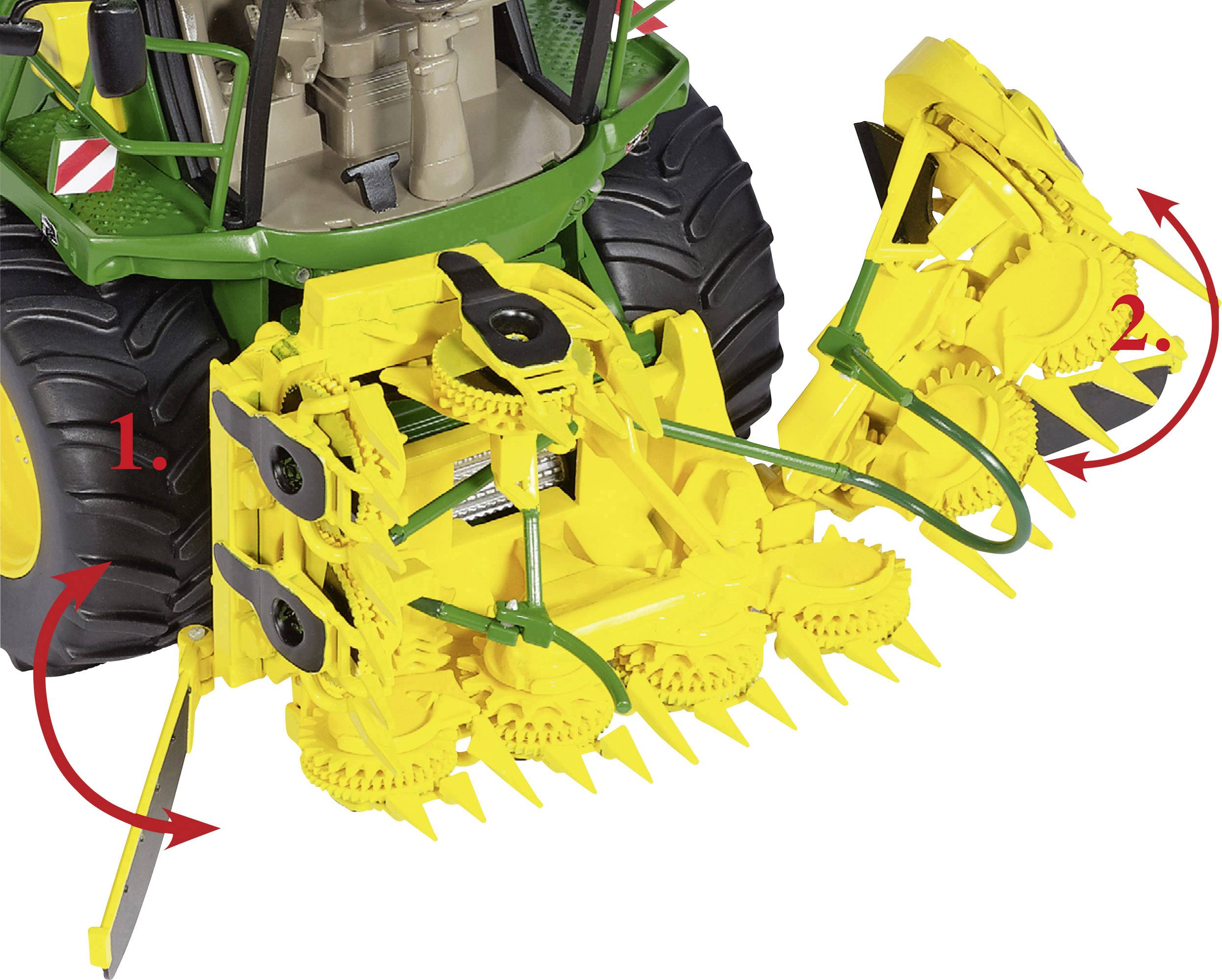 Wiking 077832 Spur 1 Landwirtschafts Modell John Deere Feldhäcksler 8500i