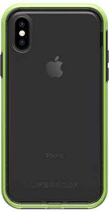 LifeProof Slam Outdoorcase Apple iPhone X Schwarz, Grün