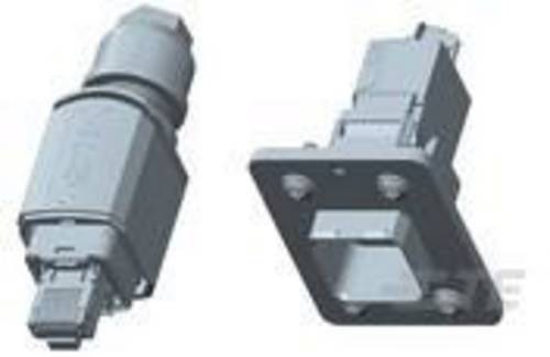 RJ45-Steckverbinder Buchse, Einbau, Stecker, gerade Schwarz 7-2120875-1 1St.