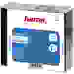 Hama CD Hülle 1 CD/DVD/Blu-Ray Polystyrol Transparent, Schwarz 5 St. (B x H x T) 140 x 125 x 10.4 m