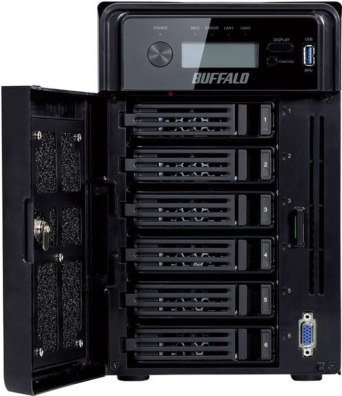 Buffalo TeraStation™ WS5600 NAS-Server 24TB 6 Bay WS5600DR2406S2EU