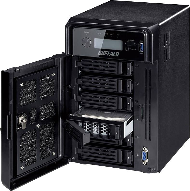Buffalo TeraStation™ WS5600 NAS-Server 24TB 6 Bay WS5600DR2406S2EU
