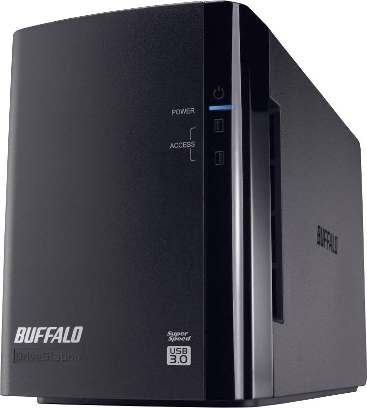 Buffalo DriveStation™ Duo 4TB Externe Festplatte 8.9cm (3.5 Zoll) USB 3.0 Schwarz HD-WL4TU3R1-EB