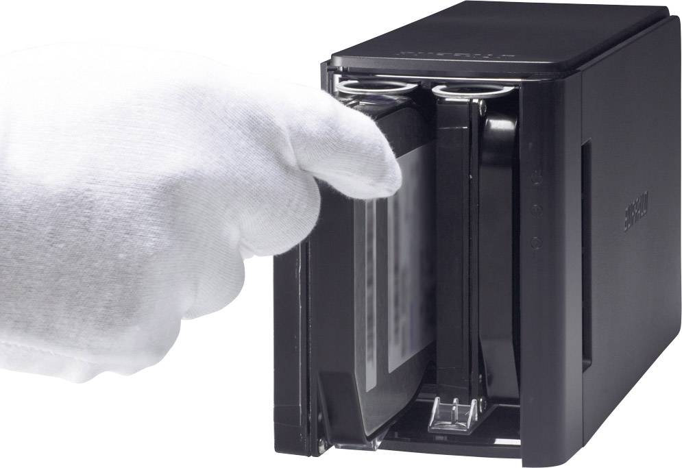 Buffalo DriveStation™ Duo 4TB Externe Festplatte 8.9cm (3.5 Zoll) USB 3.0 Schwarz HD-WL4TU3R1-EB