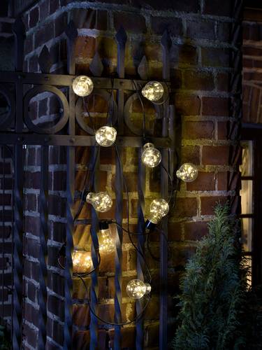 Konstsmide 2375-800 Party-Lichterkette Innen/Außen netzbetrieben Anzahl Leuchtmittel 110 LED Beleuc