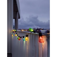 Konstsmide 2386-500 Party-Lichterkette Innen/Außen netzbetrieben Anzahl Leuchtmittel 80 LED Warmweiß Beleuchtete Länge: 4.75m Konstsmide 2386-500 Party-Lichterkette Innen/Außen netzbetrieben Anzahl Leuchtmittel 80 LED Warmweiß Beleuchtete Länge: 4.75m