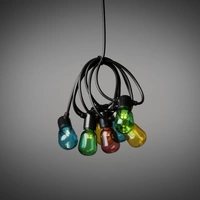 Konstsmide 2386-500 Party-Lichterkette Innen/Außen netzbetrieben Anzahl Leuchtmittel 80 LED Warmweiß Beleuchtete Länge: 4.75m Konstsmide 2386-500 Party-Lichterkette Innen/Außen netzbetrieben Anzahl Leuchtmittel 80 LED Warmweiß Beleuchtete Länge: 4.75m