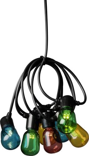 Konstsmide 2387-500 Party-Lichterkette Innen/Außen netzbetrieben Anzahl Leuchtmittel 120 LED Beleuc