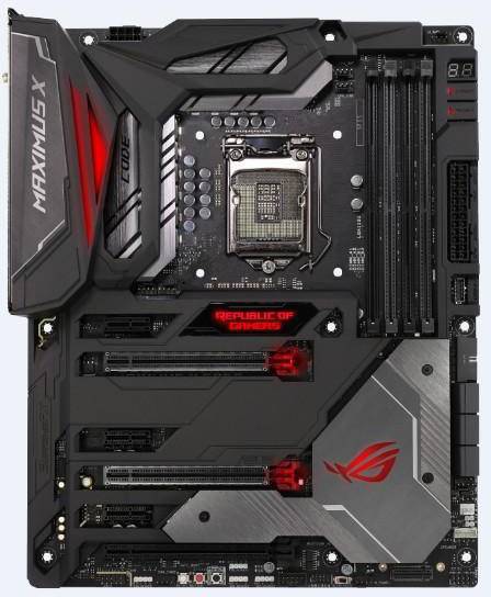 Asus ROG Maximus X Code Mainboard Sockel Intel® 1151v2 Formfaktor ATX Mainboard-Chipsatz Intel® Z370