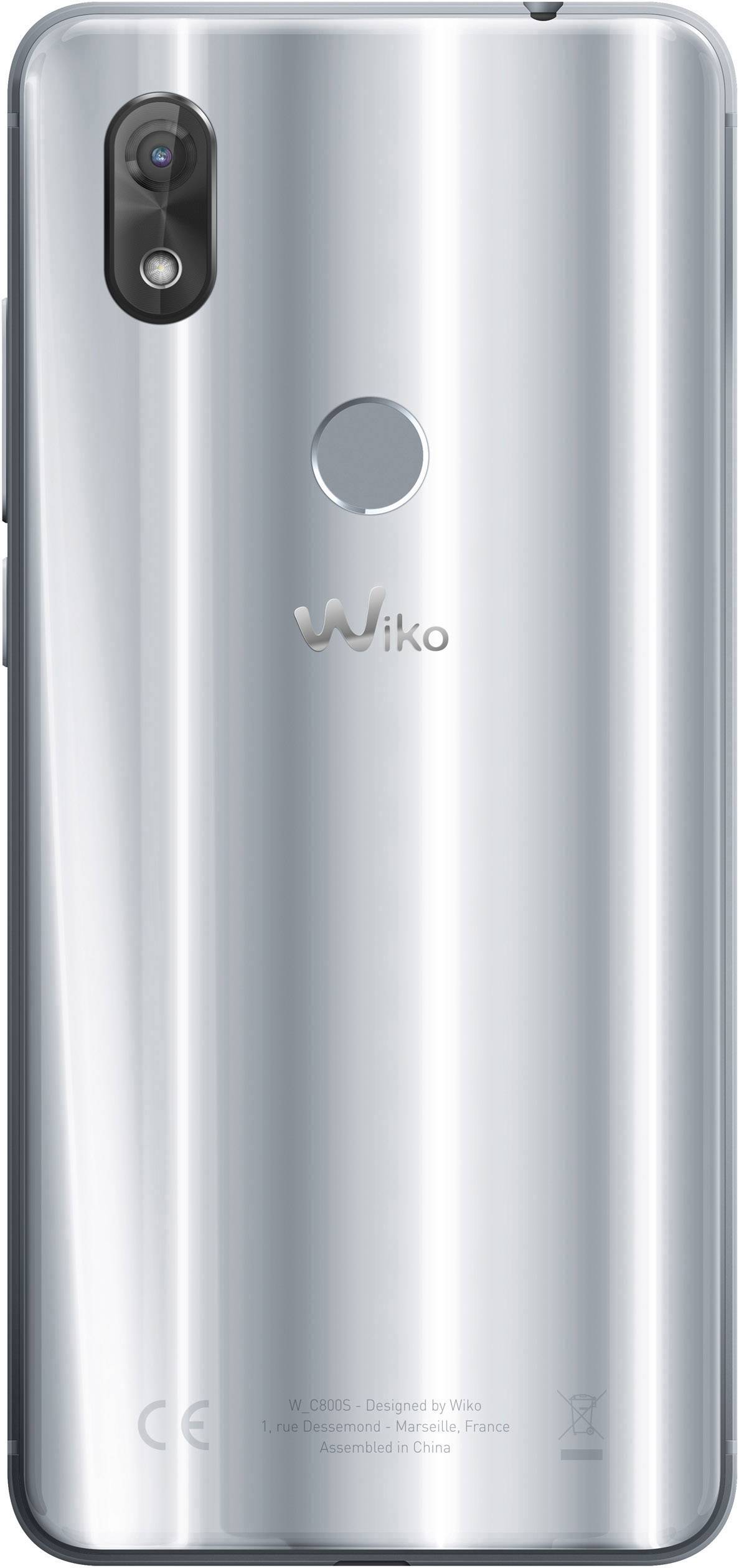 WIKO View 2 Smartphone 32GB 6 Zoll (15.2 cm) Dual-SIM Android™ 8.0 Oreo 13 Mio. Pixel Grau