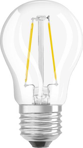 OSRAM LED EEK A+ (A++ - E) E27 Tropfenform 3.30W = 25W Warmweiß (Ø x L) 45mm x 45mm 1St.