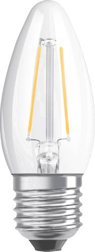 OSRAM LED EEK A++ (A++ - E) E27 Kerzenform 2.5W = 25W Warmweiß (Ø x L) 35mm x 95mm Filament 1St.