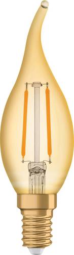 OSRAM LED EEK A+ (A++ - E) E14 Kerzenform Windstoß 2.50W = 22W Warmweiß (Ø x L) 35mm x 35mm 1St.