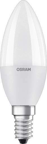 OSRAM LED EEK A+ (A++ - E) E14 Kerzenform 8W = 60W Warmweiß (Ø x L) 39mm x 114mm 1St.