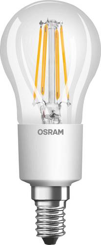 OSRAM LED EEK A++ (A++ - E) E14 Tropfenform 6.00W = 60W Warmweiß (Ø x L) 45mm x 45mm 1St.