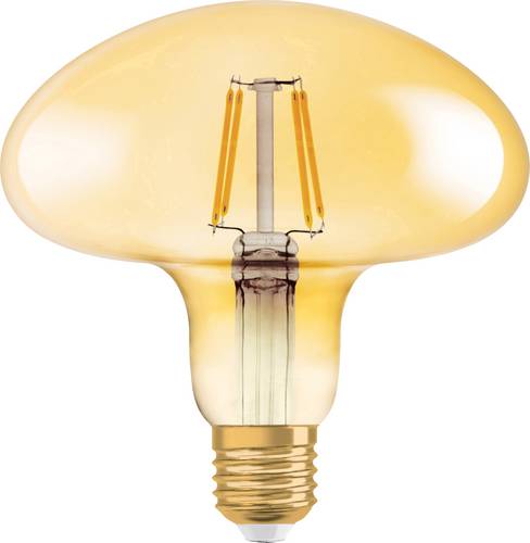 OSRAM LED EEK A+ (A++ - E) E27 Pilzform 4.50W = 40W Warmweiß (Ø x L) 120mm x 120mm Filament 1St.