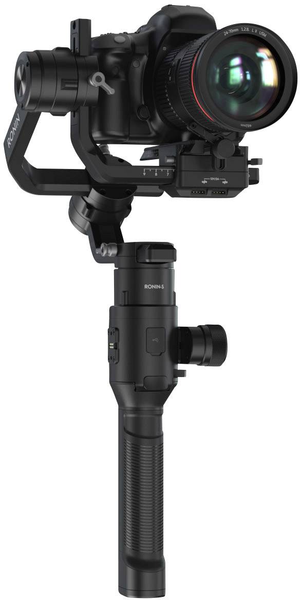 DJI Ronin-S Gimbal elektrisch  Schwarz Bluetooth, 3D-Neiger Belastbar bis 3.6 kg