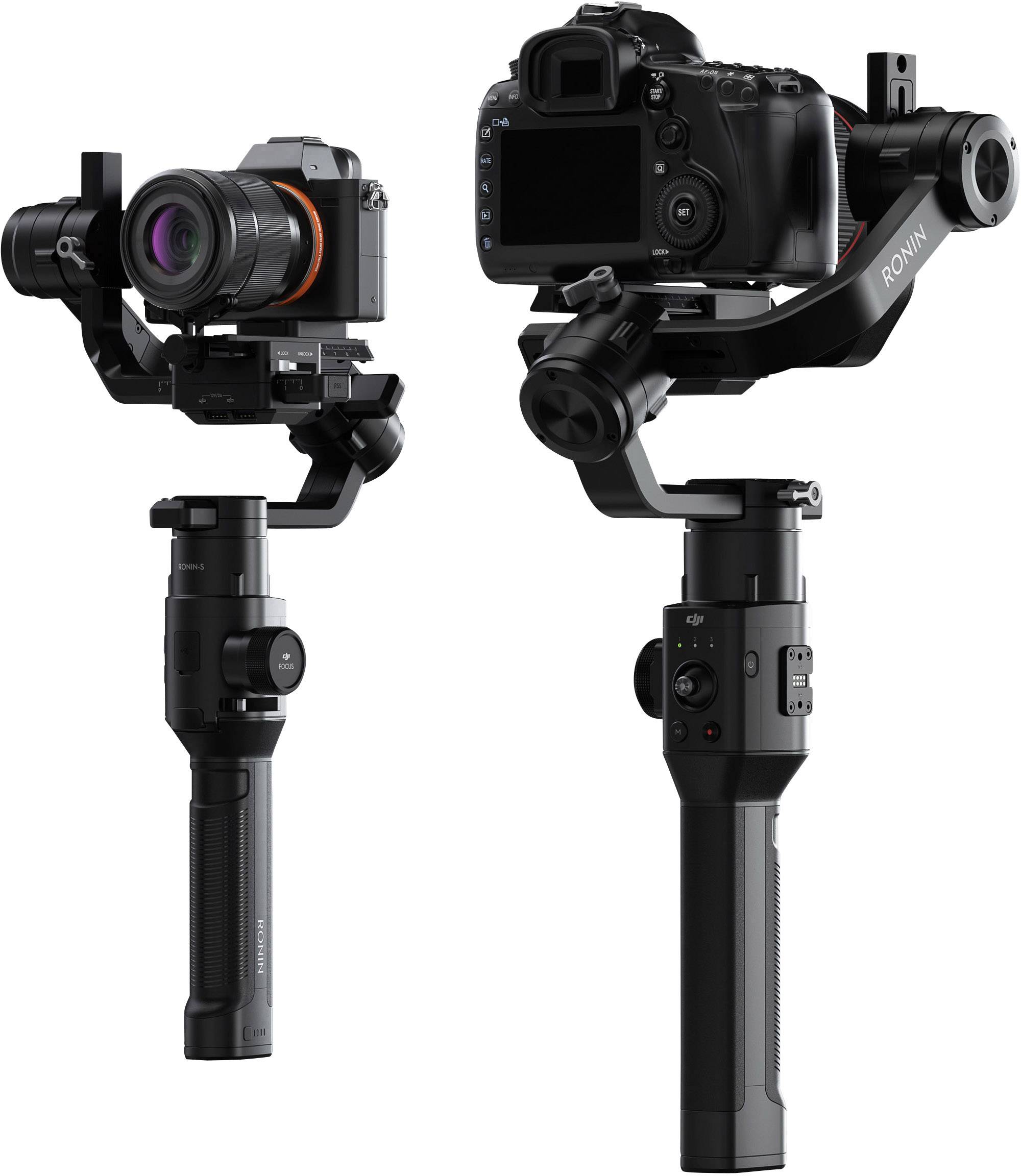 DJI Ronin-S Gimbal elektrisch  Schwarz Bluetooth, 3D-Neiger Belastbar bis 3.6 kg