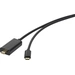 Renkforce USB-C® / Mini-DisplayPort Adapterkabel USB-C® Stecker, Mini DisplayPort Stecker 0.50m Schwarz RF-342168 Renkforce USB-C® / Mini-DisplayPort Adapterkabel USB-C® Stecker, Mini DisplayPort Stecker 0.50m Schwarz RF-342168