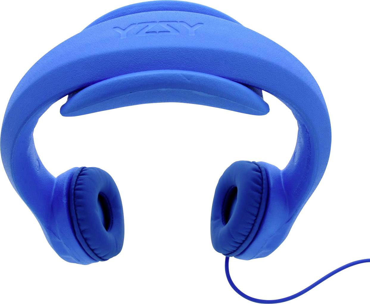 Kinder Over Ear Kopfhörer Over Ear Lautstärkebegrenzung Blau