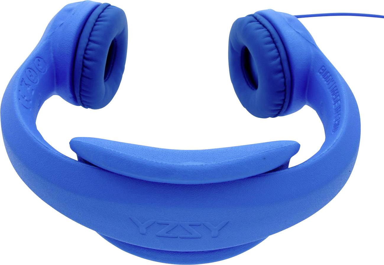 Kinder Over Ear Kopfhörer Over Ear Lautstärkebegrenzung Blau