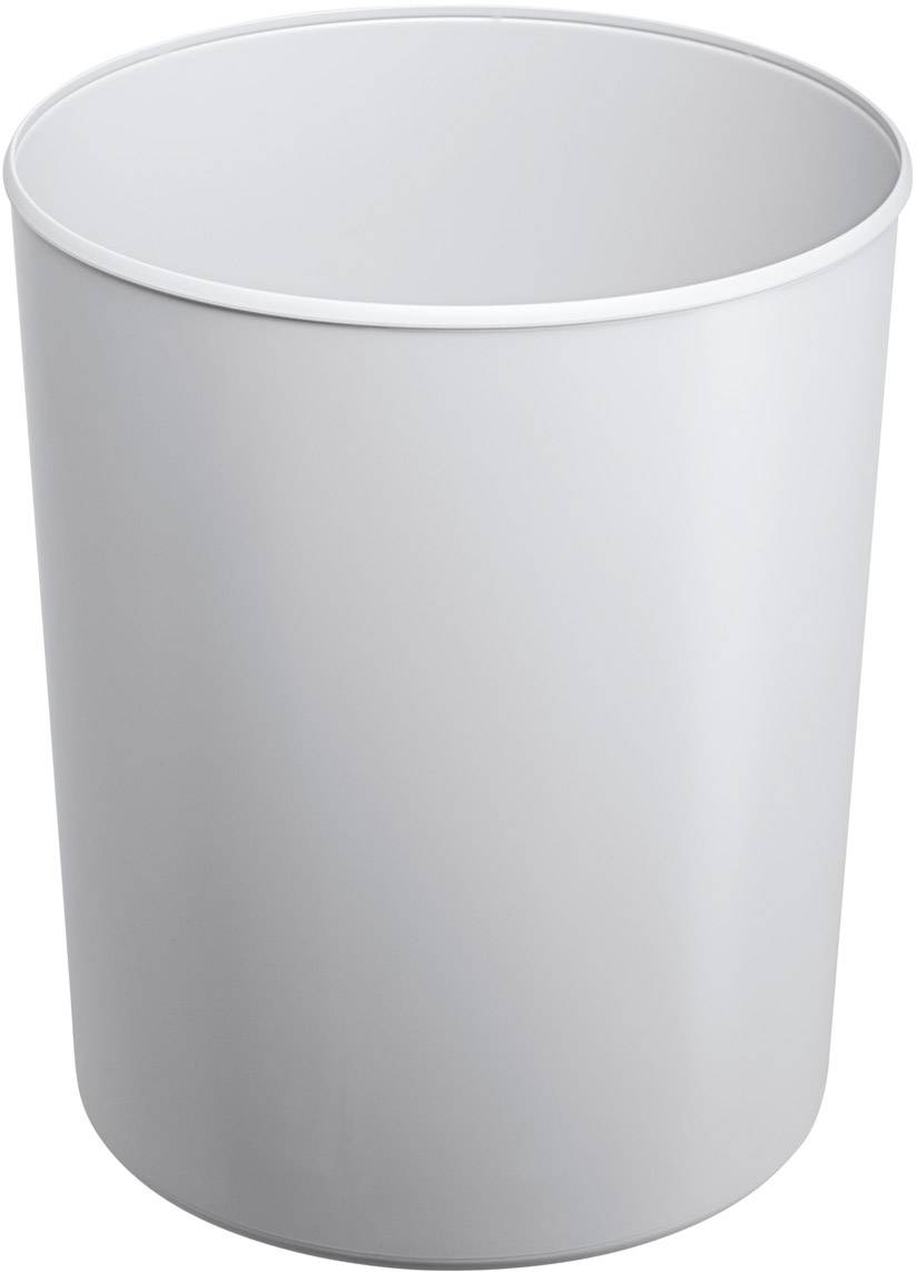 HAN 1818-S-11 Sicherheits-Papierkorb 20 l (Ø x H) 283 mm x 340 mm Polystyrol, Aluminium Lichtgrau 1 St.