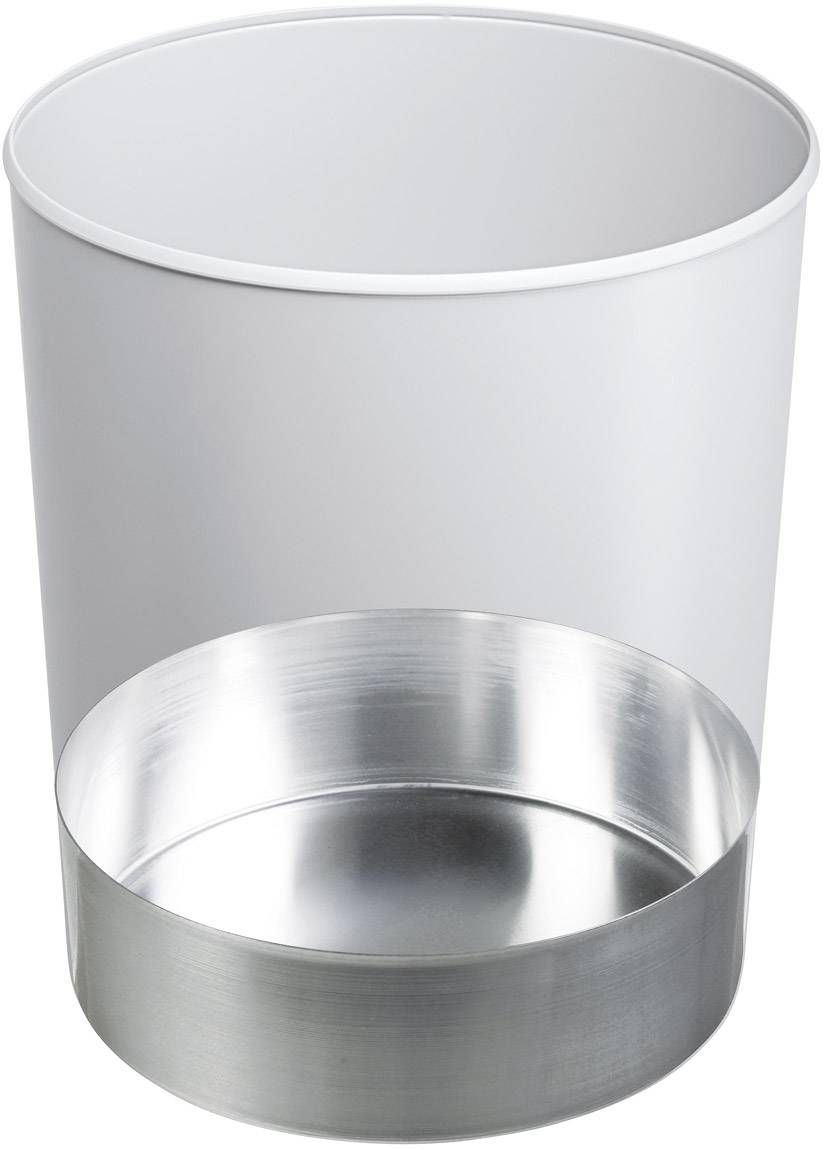 HAN 1818-S-11 Sicherheits-Papierkorb 20 l (Ø x H) 283 mm x 340 mm Polystyrol, Aluminium Lichtgrau 1 St.