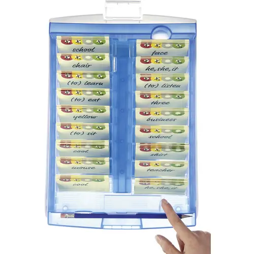 HAN CROCO 9988-693 Lernkartei Grau transluzent max. Anzahl der Karten: 2.000 Karten DIN A8 quer HAN CROCO 9988-693 Lernkartei Grau transluzent max. Anzahl der Karten: 2.000 Karten DIN A8 quer