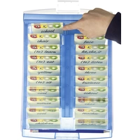 HAN CROCO 9988-693 Lernkartei Grau transluzent max. Anzahl der Karten: 2.000 Karten DIN A8 quer HAN CROCO 9988-693 Lernkartei Grau transluzent max. Anzahl der Karten: 2.000 Karten DIN A8 quer