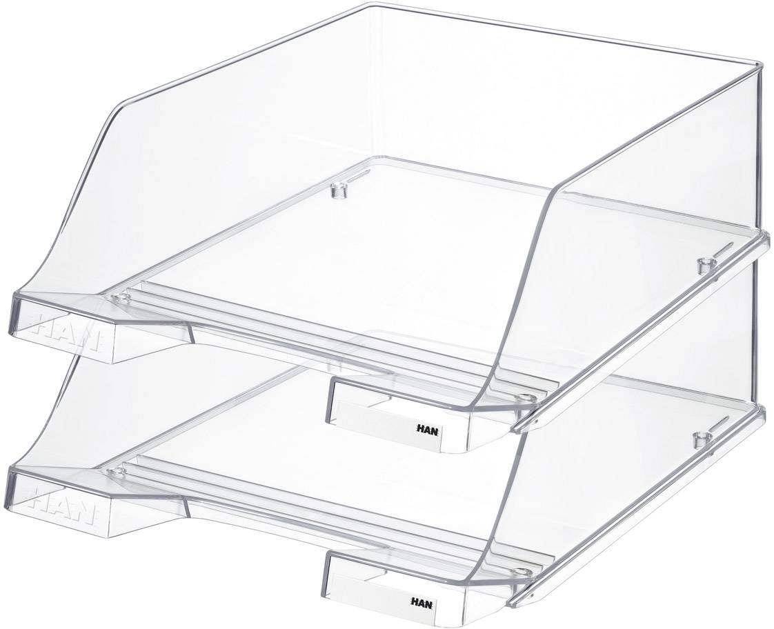 HAN 1047-23 KLASSIK XXL Briefablage DIN A4, DIN C4 Transparent, Glasklar 1 St.