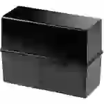 HAN 975-13 Karteibox Schwarz max. Anzahl der Karten: 500 Karten DIN A5 quer HAN 975-13 Karteibox Schwarz max. Anzahl der Karten: 500 Karten DIN A5 quer