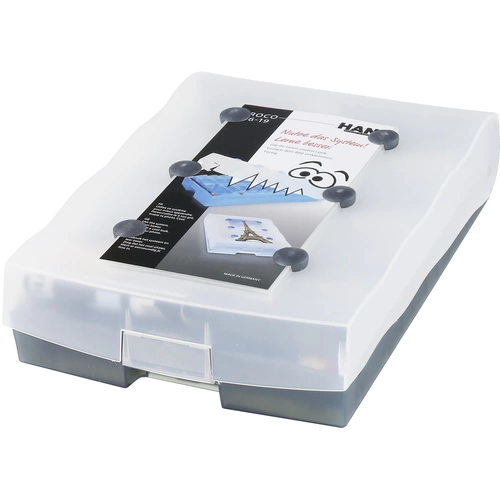 HAN CROCO 9988-693 Lernkartei Grau transluzent max. Anzahl der Karten: 2.000 Karten DIN A8 quer HAN CROCO 9988-693 Lernkartei Grau transluzent max. Anzahl der Karten: 2.000 Karten DIN A8 quer